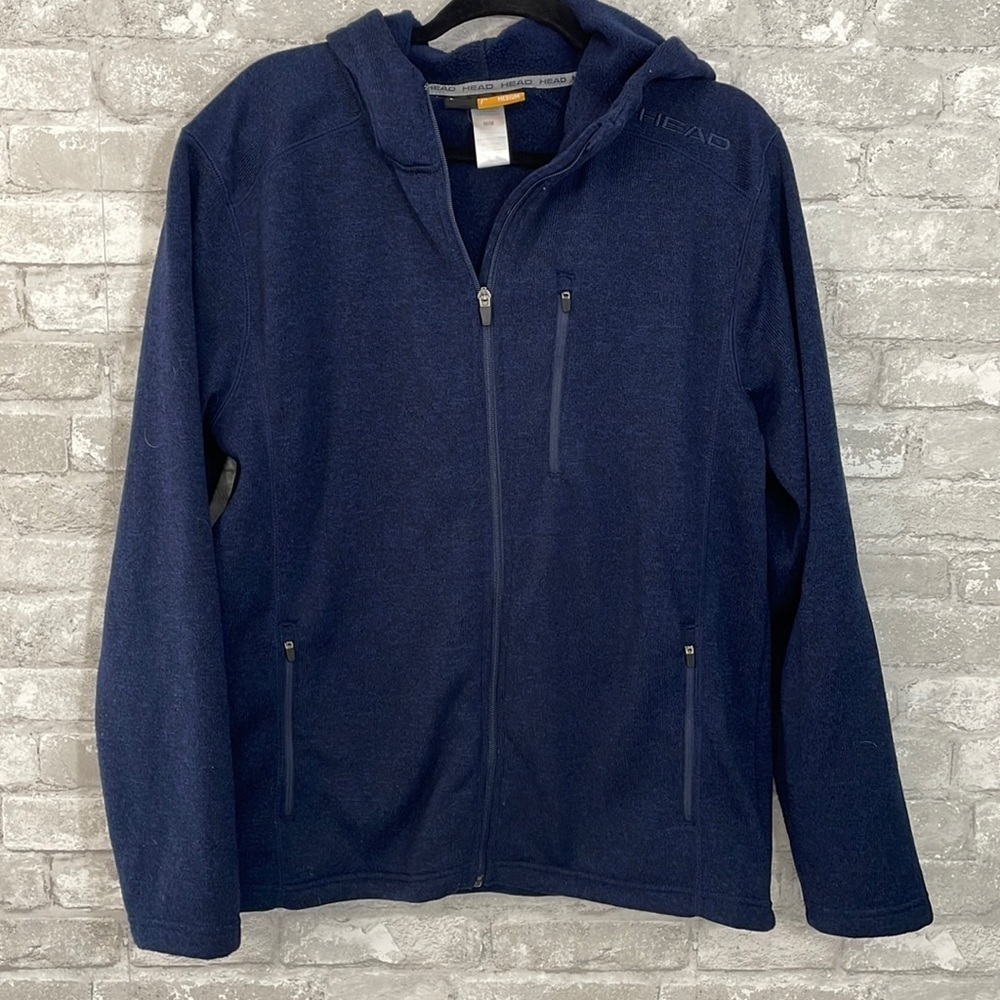 Head Fleece Full Zip Hooded Jacket